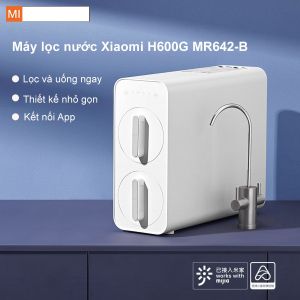 Máy lọc nước thông minh Xiaomi H600G - Lõi lọc 6 giai đoạn kết nối App Mihome