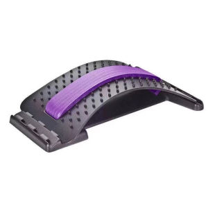 Back Stretcher Lumbar Spine Relief Device Waist Stretch Magnetic Therapy Massager Yoga Auxil