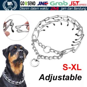 【Grosir Murah】Rantai Anjing Training Besi Dog Chain Collar Rantai Leher Anjing Tali Tuntun Anjing Kalung Anjing