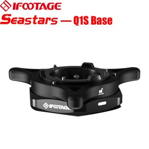 IFOOTAGE Seastar Q1S Quick Release Plate Upgrade Camera Quick Connect Tripod Mount Compatible with Ball Head Tripod Monopod