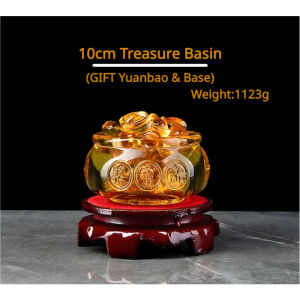 Fortune For Good Luck And Home Business Ornaments Golden Gathering Treasures Luck Decoration Gifts