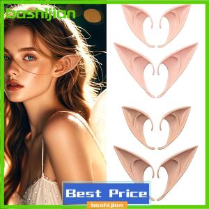 bashijian หูฟังเอลฟ์แบบสั้นและยาวสำหรับคอสเพลย์หูน่ารักและอุปกรณ์เปลี่ยนหูที่เป็นธรรม