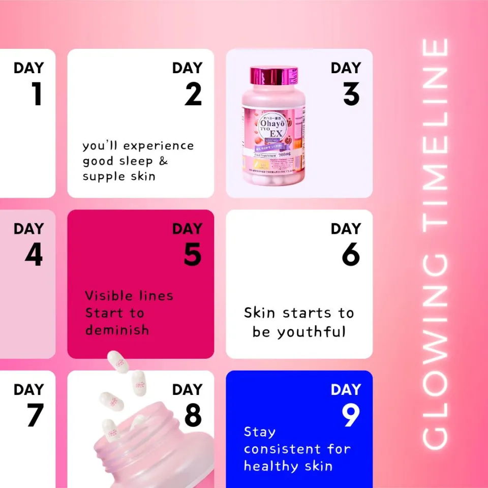 glutathione maroc OHAYO TYO Tokyo EX Lumine White 100% MADE IN JAPAN 60 Capsules Glutathione  Collagen Vitamin C Zinc Biotin Oral Luxxe Luxee Luxcent Whitening 60-Day  Supply Oral Sunblock Supplement - Lazada