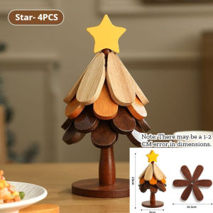 Fashion home-pet Heat Resistant Trivet Mat Folding Coaster Set Anti Scald Non Slip Tabletop Pot Pan Cup Holder Kitchen Counter Protect