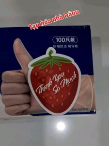 Găng tay cao su đa năng PVC siêu dai siêu bền hộp 100 chiếc