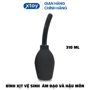 Bình Xịt Rửa Hậu Môn Rửa Âm Đạo Siêu Mềm -Đen