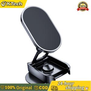 【Vktech】แม่เหล็กพับโทรศัพท์มือถือขาตั้งรถนำทางที่พับเก็บได้สมาร์ทโฟนสมาร์ทโฟนมือถืออุปกรณ์เสริมอัตโนมัติ