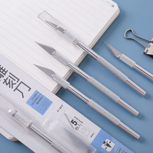 [HCM] Dao điêu khắc  dao trổ cán bạc  kèm 5 lưỡi dự phòng Dao khắc hình trang trí đa năng chuyên dụng Cozy520