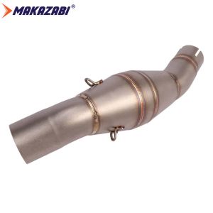 Titanium alloy For Benelli 600 TNT600 BJ600 BN600 TNT300 BJ302S BJ 300 Motorcycle Central Exhaust pipe connection Exhaust Middle Pipe Link Pipe Connector Adapter