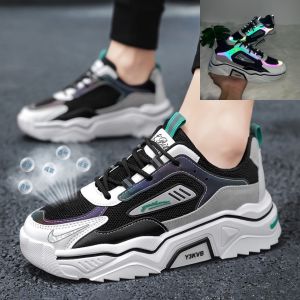 (Video Thật) Giày thể thao nam sneaker độn đế Phản Quang 7 màu Lbites cực ngầu