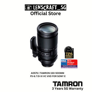 [Sony E] Tamron 150-500mm F5-6.7 Di III VXD Lens [A057S]  | Tamron Singapore Warranty