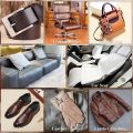 Leather and Vinyl Repair Kit 5 Colors, Endhokn Leather Repair Kit for Sofas, Car Seats, Jackets, Bags, Purse, Belts, Shoes, Holes and Scratch Leather Repair Kit 200ml. 