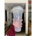 GELAS CUP (25) 700ML PLASTIK PP Inject 24OZ TUTUP BENING 12OZ 14OZ ECO FRIENDLY GELAS MINUM KEMASAN TEBAL MICROWAVE PLASTIK THINWALL + TUTUP. 
