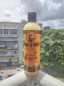 Kem làm bóng và dưỡng ẩm cho đồ gỗ nội ngoại thất Feed-N-Wax Wood Polish & Conditioner ( 473ml )