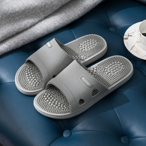 [Free Shipping] MenS Thick-Soled Massage Slippers Suitable For Both Indoor And Outdoor Use With A Soft Non-Slip Sole Designed For Foot Therapy And Massage