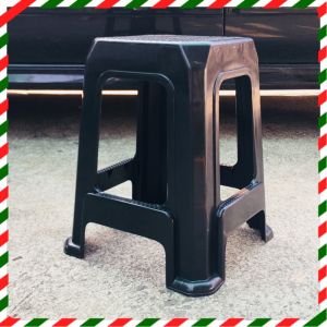 เก้าอี้พลาสติก เก้าอี้ทานข้าว ทรงสูง แข็งแรง คุณภาพดี ความสูง 46 ซม พร้อมส่ง