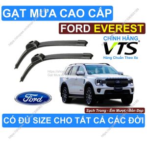 Gạt Mưa Trong Sạch Kính Lái Ford Everest Cặp Gạt Mưa Kính L.ái Ford Everest Có Đủ Size Cho Các Đ.ời Xe Ford Everest