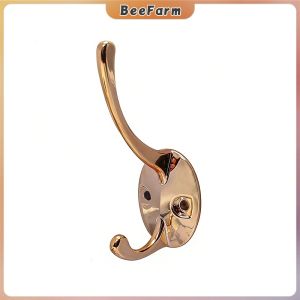 BeeFarm Wall-mounted Alloy Coat Hook Rust-proof For Hanging Clothes/Towels/Bags Easy To Install 1Pcs