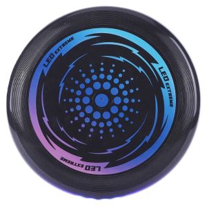 Winmax LED Light Up 27cm Flying Disc Glow in The Dark Flying Disc Ultimate Brightness Luminous Flying Disc 49 LEDs for Adults