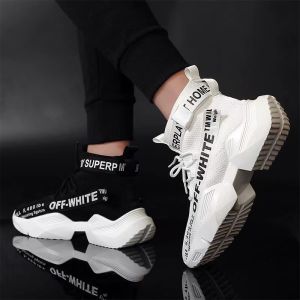 Mens Shoessocks Shoes Height-enhancing Shoes High-top Shoesbreathable Ankle Boots(with Box)