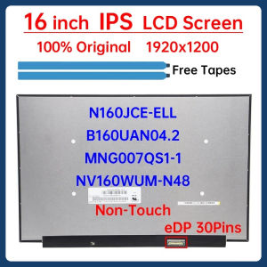 16" LCD Screen NV160WUM-N48 N160JCE-ELL MNG007QS1-1 For Lenovo ThinkPad E16 Gen 3 ThinkBook 16 G8 IAL IRL Display Matrix Panel