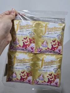 ไฟน์ไลน์ สีทอง พลัส น้ำยาซักผ้า ซันนีโกลด์ 30ml x12 ซอง fineline แบบซองเล็ก น้ำยาซักผ้ากลิ่นหอมเหมือนรีดผ้า น้ำยาซักเป็นซอง ราคาส่ง ร้านPDCเทียนทะเล2024