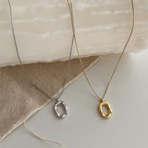 JON09 Gifts Ladies Simple Women Minimalist Charm Clavicle Chain Women Jewelry Chocker Necklace