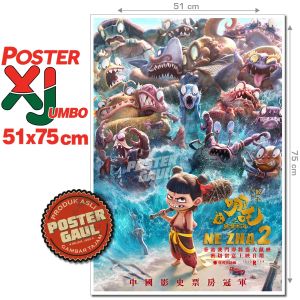 Poster XJumbo NE ZHA 2 (style A) #XJFJP619 - ukuran 51 x 75 cm