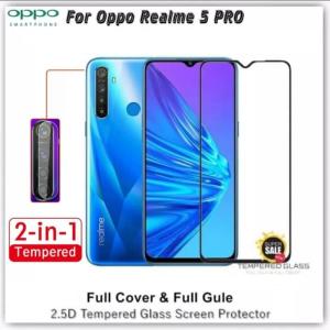 Paket Full 2IN 1 Cover Tempered Glass REALME C53 / 5 Pro Free Camera