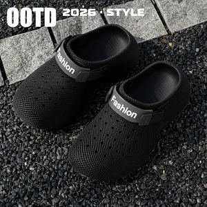Free Shipping 2026 New Model Anti-Slip Outdoor Clogs With 3D Texture EVA Thick-Soled Slip-On Beach Sandals