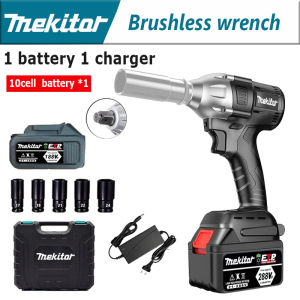 Mekitor impact wrench cordless heavy duty electric battery drill cordless wrench with accessories