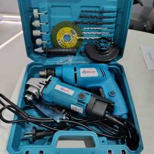 BISA COD (PAKET 3 ITEM) PROMO TERMURAH PAKET TUKANG LAS || MESIN LAS MIKAYO 120A -GERINDA TANGAN MIKAYO 4INCH DAN BOR 10MM BOLAK BALIK MIKAYO BY MAKITA