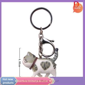 Graceful New Lovely Cat Kitten Keychain Keyring Handbag Pendant Ornament Kids Toy Gift