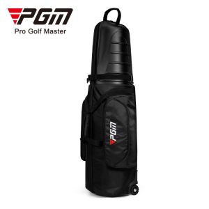 PGM Large Capacity Hard Case Waterproof Thickened Foldable Golf Travel Bag with Wheels HKB014