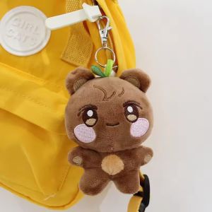 Kpop ATEEZ Cute Plush Keychain Hongjoong Seonghwa Wooyoung Yeosang San Mingi Merch Bag Pendant Fans Gifts