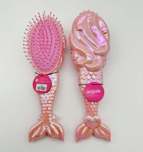 My Style TM 1205 Unicorn & Mermaid Hairbrush - Sisir Gagang Hologram Anti kusut