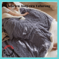 Chăn len  lông cừu Tafurong 2 lớp nhập khẩu cao cấp mềm mại kích thước 2mx2m3 nặng 2,5kg. 