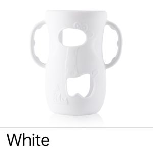 AODDO Universal Baby Bottle Cover Anti Break with Handles Silicone Sleeves Portable Thermal Insulation Baby Bottle Holder Baby