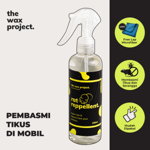 Rat Repellent - Pengusir Pembasmi Tikus dari Ruang Mesin Mobil Tidak Berkarat (Anti Tikus) - The Wax Project