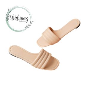 Sandal Wanita Kokop Flat Nyaman Sendal Cewek Selop Viral Empuk Sol Anti Licin - Shahinaz Collection