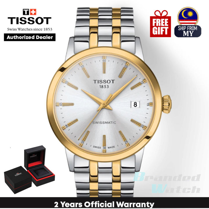 Official Warranty Tissot T129.407.22.031.01 Men s Tissot Classic