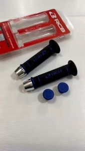 Grip handgrip rcb ORI HG55 biru + Jalu stang untuk semua jenis motor harga sepaket kiri kanan