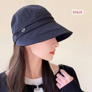 BIMI Adjustable Sunshade Hat Big Brim Anti-UV Outdoor Sun Hat Simple Foldable Baseball Caps Women Men