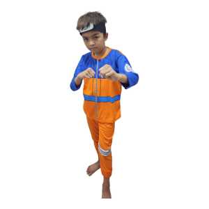 KOSTUM BAJU ANAK NARUTO FREE IKAT NARUTO KONOHA ANIME
