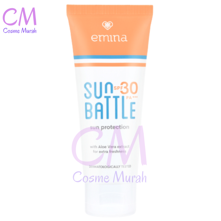 EMINA Sun Protection SPF 30 PA+++ 60ml & 23ml / Sunscreen / Sunblock Lazada Indonesia