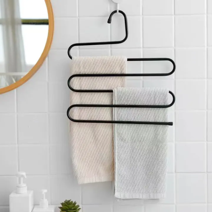 S-SHAPE5%20Layer%20Pants%20Hanger-Pants%20Trousers%20Hanger%20Multi%20Clothing%20Towel%20Storage%20Rack%20Closet%20Space%20Saver%20-%20Image%203