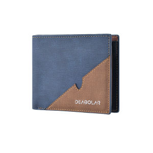 Deabolar Dompet Uang Lipat Pria Wanita Tebal K3211 Bahan Kulit PU / Sintetis lembut Muat Banyak