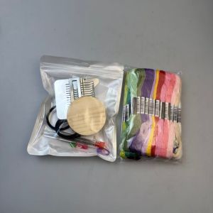 Mini Darning Knit Patch Kit Weaving Machine DIY Knitting Craft Tool Kit