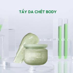 Tẩy tế bào chết bơ 250g thu nhỏ lỗ chân lông làm mềm giữ ẩm sáng da toàn thân - Green Pharma