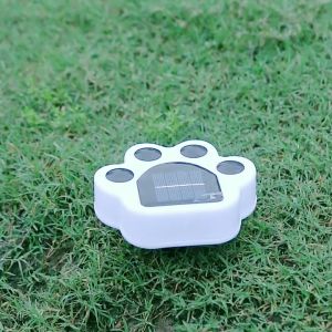 YWD Cute Bear Paw Solar LED Buried Light Outdoor Garden Stake LightsLandscape LightingWaterproof Security LampsPathway Yard Floor LightLawn Lamp Solar Ground LightsFast shipping